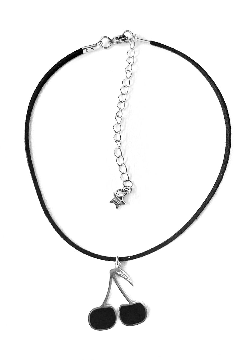 Black Cherry Cord Necklace – TUNNEL VISION