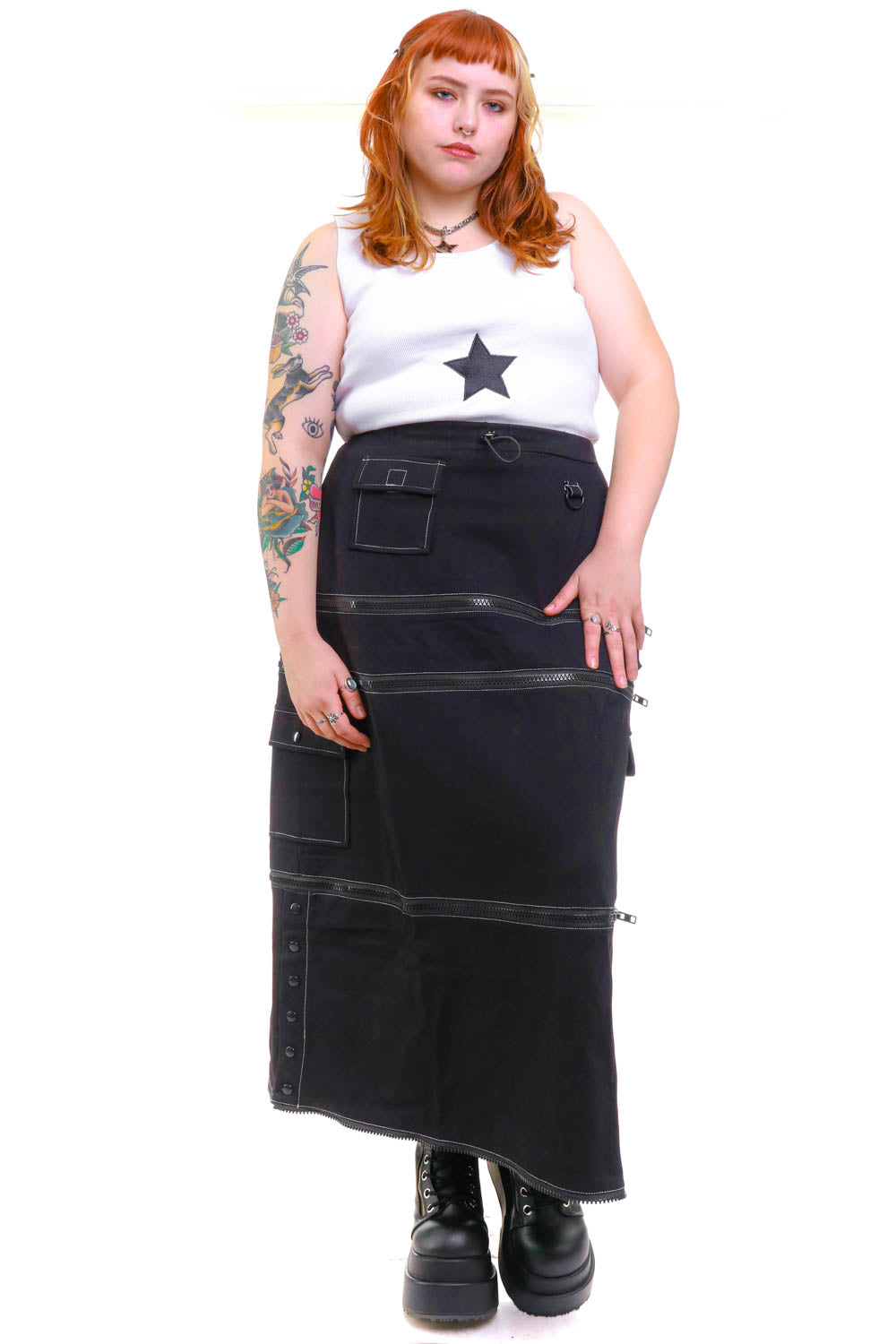 【U LAN】Kent dirty cargo skirt Kent dirty cargo skirt - ULAN | 60% - Asian Fashion Online Store