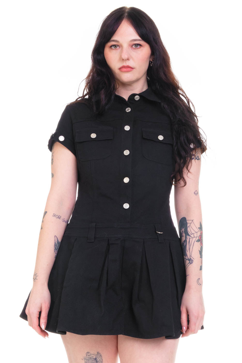 Enid Black Mini Dress – SHOP TUNNEL VISION