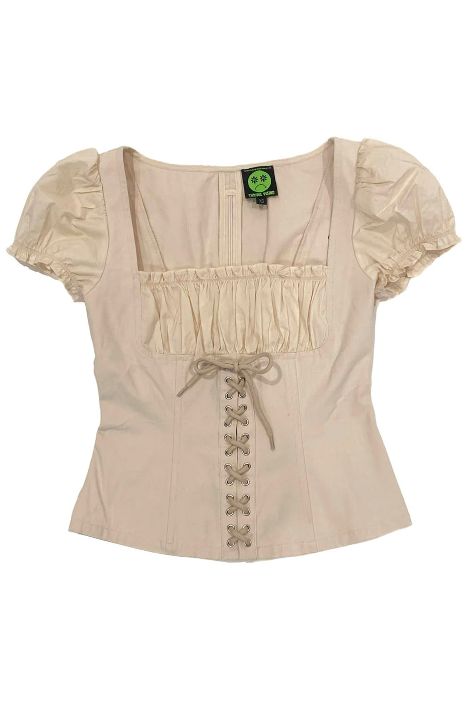 Alice Off-White Underbust Corset Top – Tunnel Vision