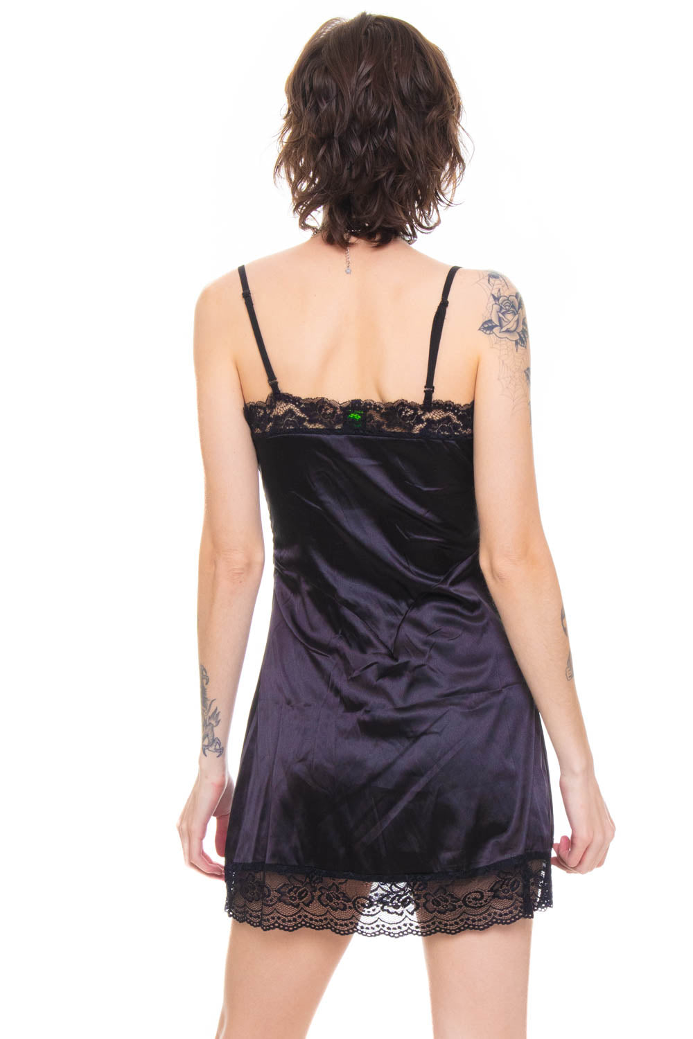 Vivian Lace Mini Slip Dress - SPLASH
