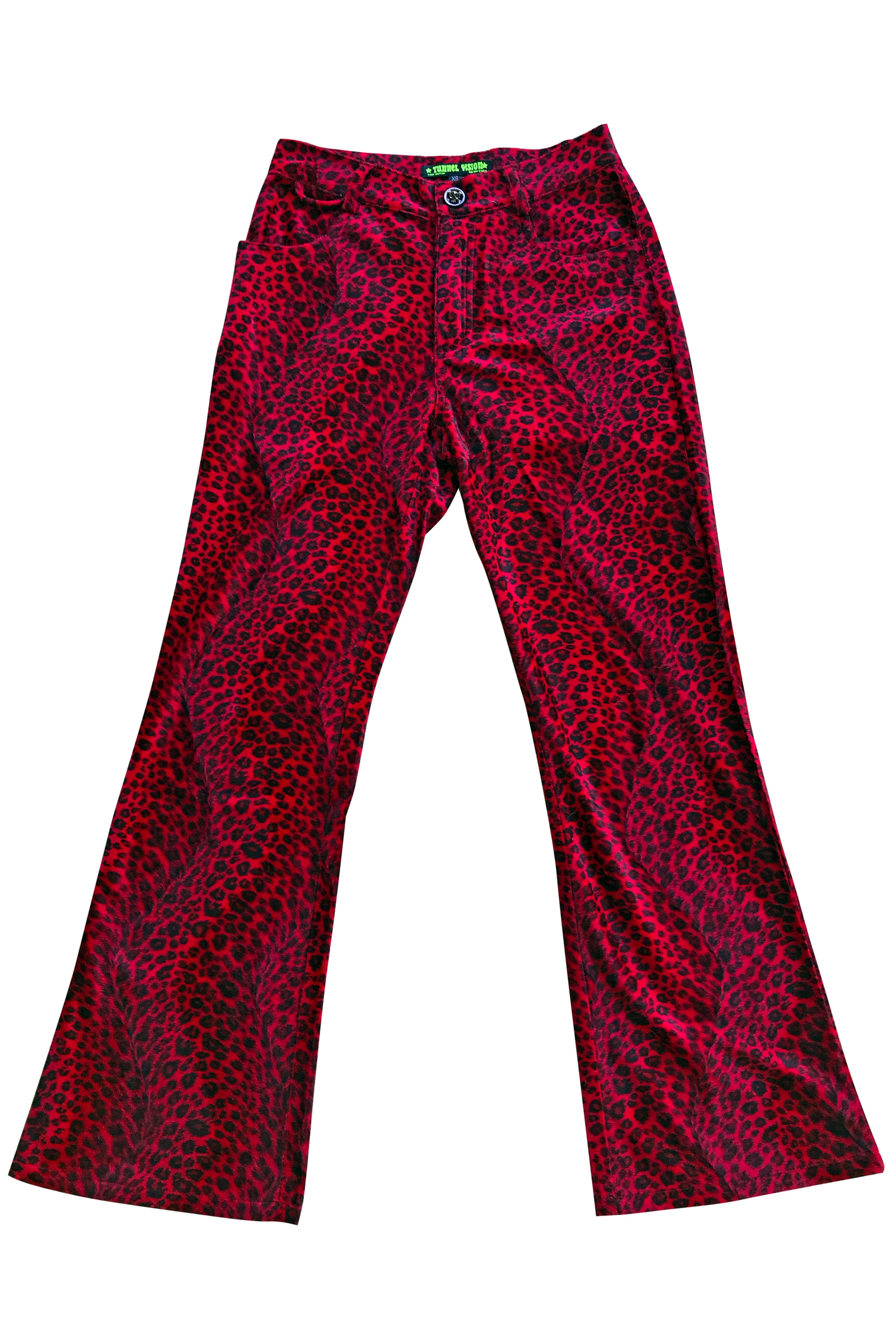 Red trousers and Leopard heels ⋆ chic everywhere