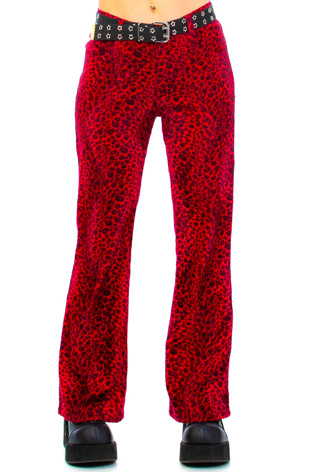 Red trousers and Leopard heels ⋆ chic everywhere